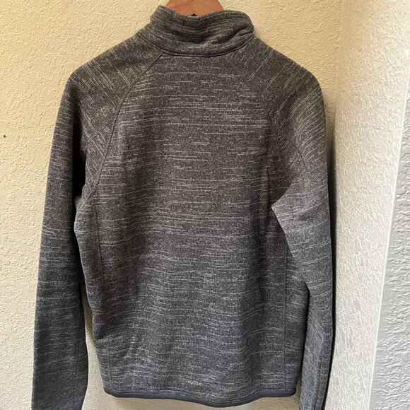 Men's Patagonia Gray 1/4-Zip Quarter Better Sweater Jacket Small S EUC Fleece - Picture 4 of 4
